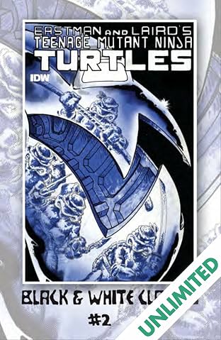 Teenage Mutant Ninja Turtles: Black & White Classics #2